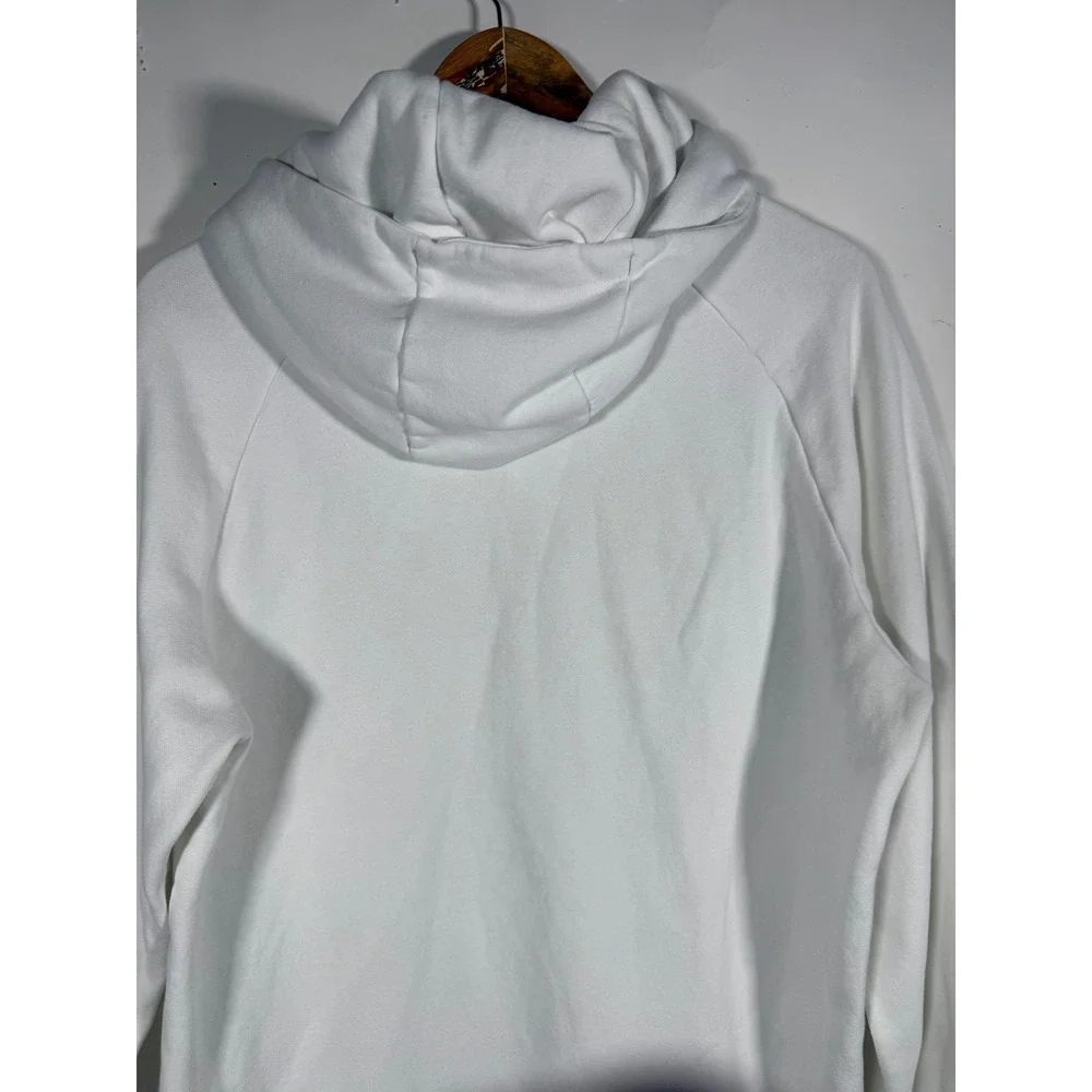 Jordan Mens Jumpman Air Fleece Pullover Hoodie White Large Sportswear Pullover